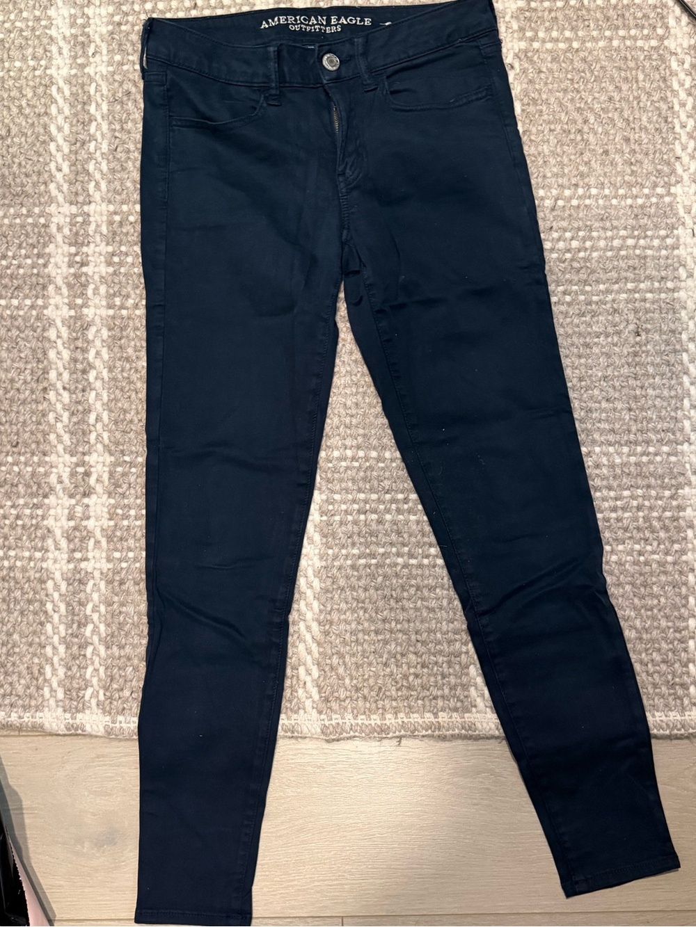 American Eagle Outfitters Navy Skinny Pants